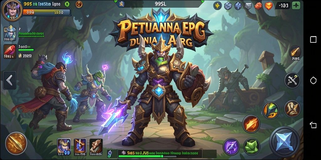 Gameplay seru dalam dunia ARPG 99SL.