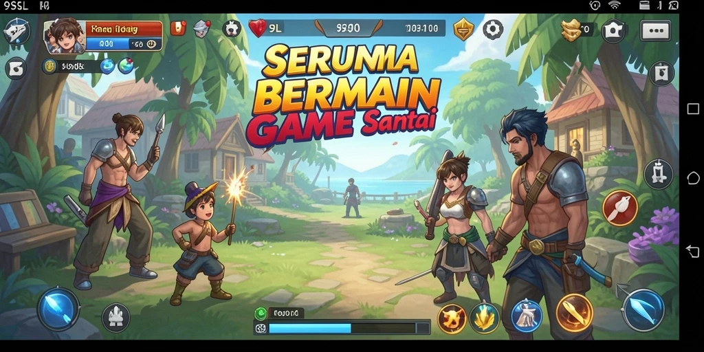 Tampilan utama gameplay 9SL yang seru dan menantang.