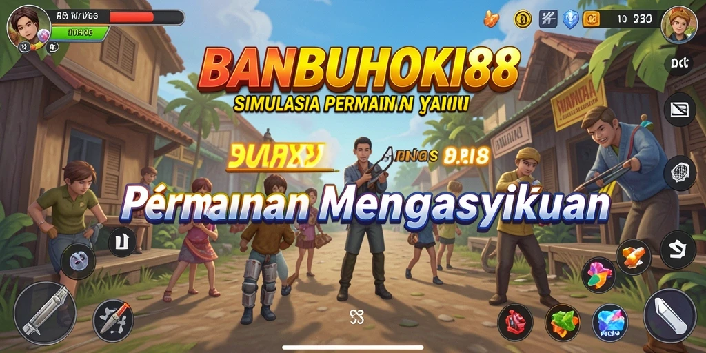 Tampilan gameplay BANBUHOKI88 yang menarik dan interaktif.
