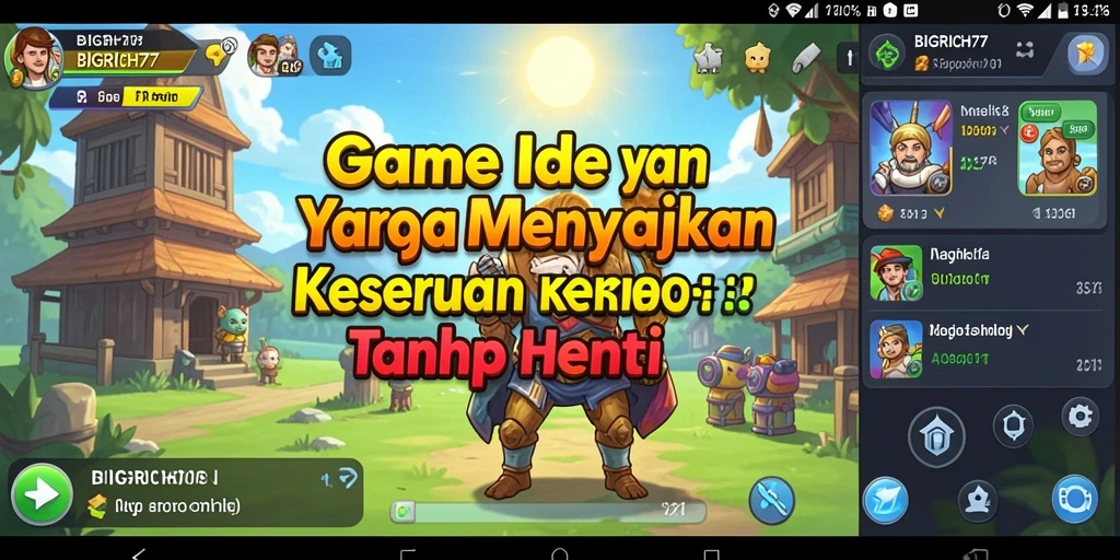 Tampilan gameplay BIGRICH77 yang menarik dan mengasyikkan.