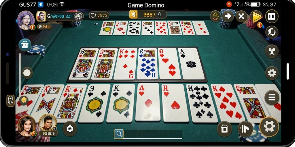 Tampilan gameplay GUS77 yang seru dan mendebarkan.