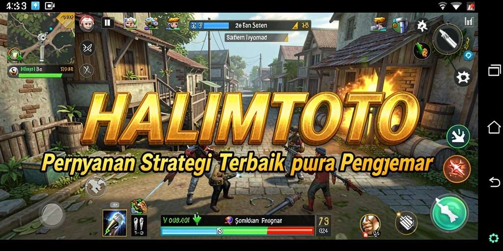Tampilan menarik dalam gameplay HALIMTOTO yang strategis.