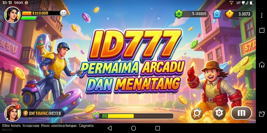 Tampilan gameplay epik ID777 dengan grafis yang menawan.
