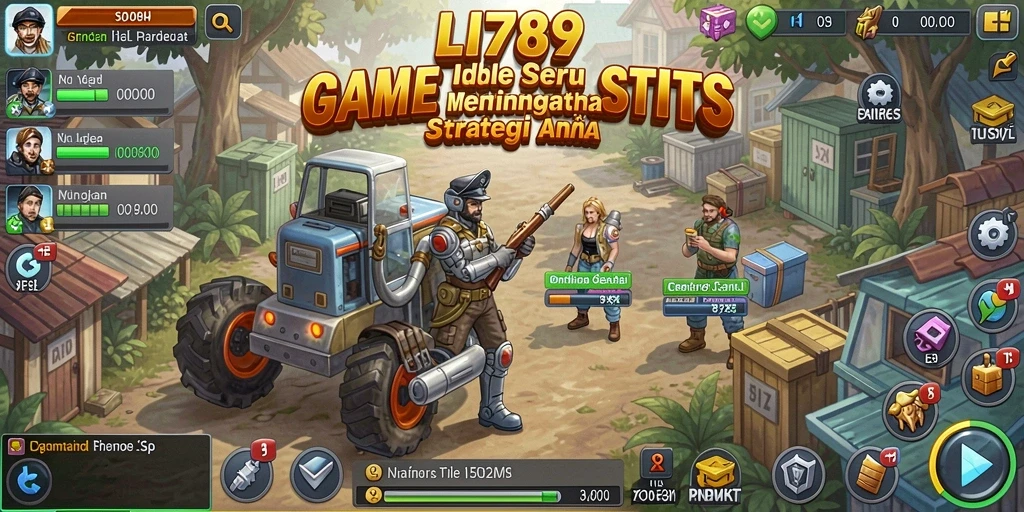 Tampilan screenshot gameplay <strong>LI789</strong> yang menampilkan aksi strategis dalam mode Idle.