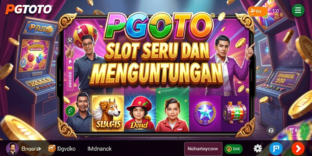 Tampilan permainan Slot PGTOTO yang mengasyikkan.