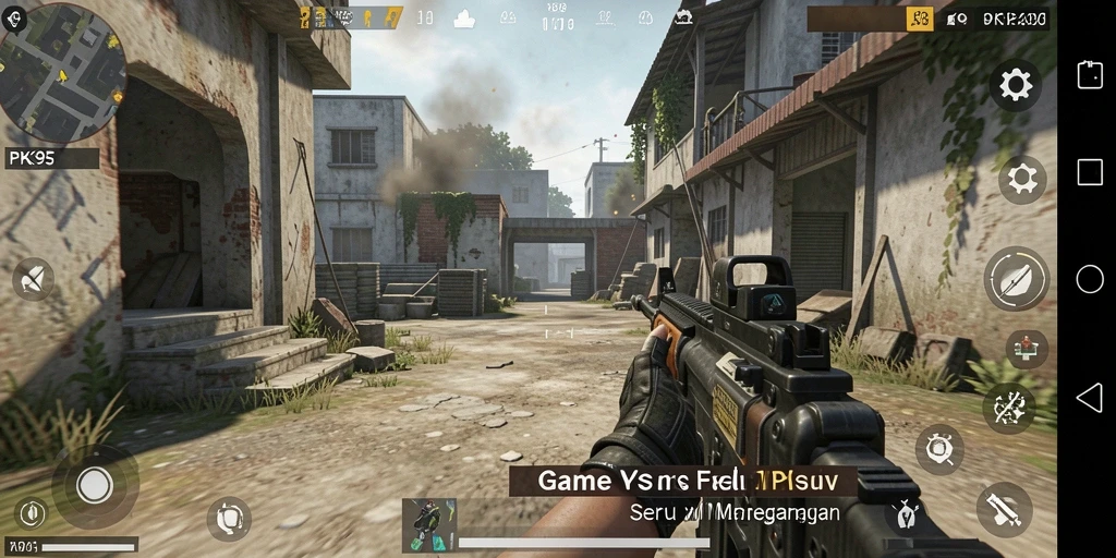 Tampilan menarik dari gameplay PK95 yang menegangkan.