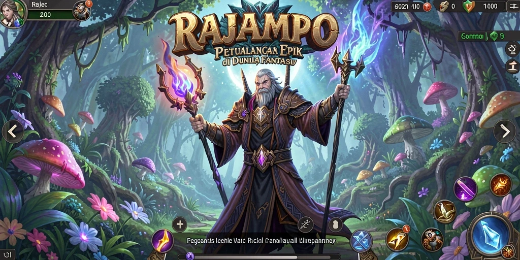 Tampilan gameplay RAJAMPO yang seru dan penuh aksi.