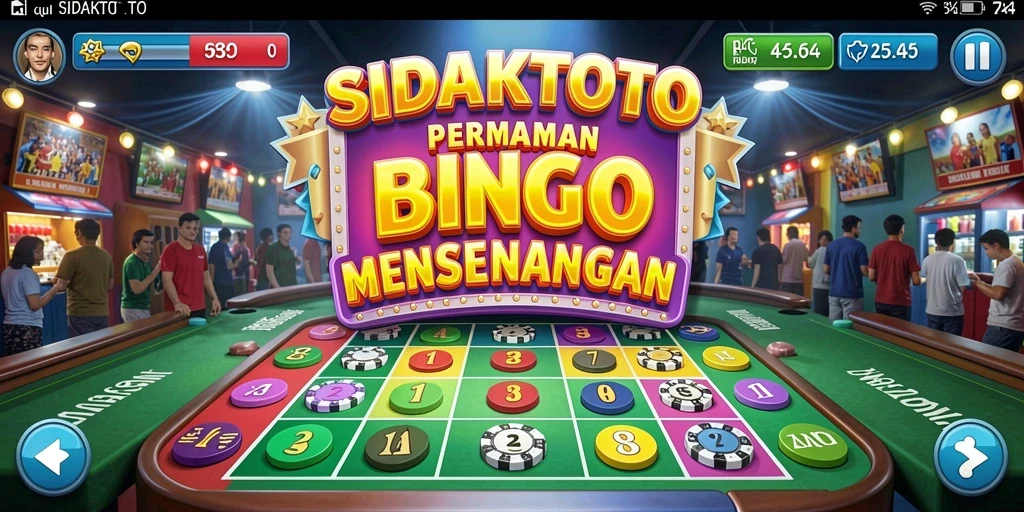 Tampilan gameplay menampilkan keseruan permainan Bingo.