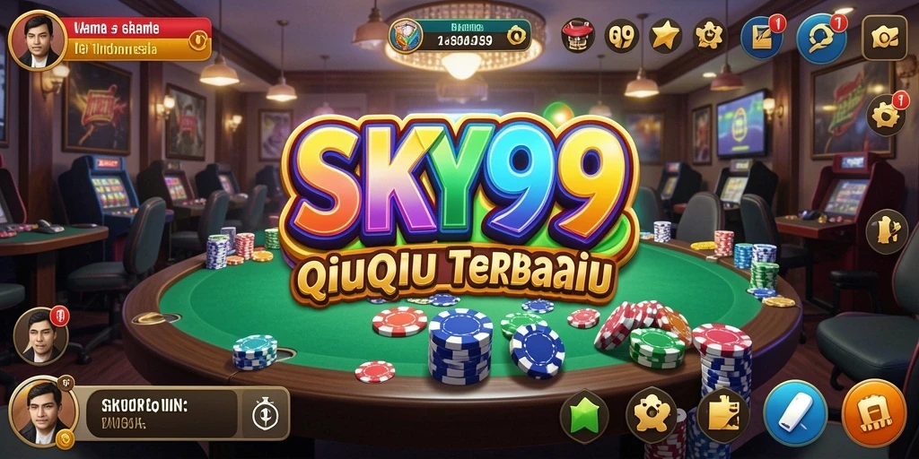 Tampilan gameplay menarik dari game QiuQiu SKY99.