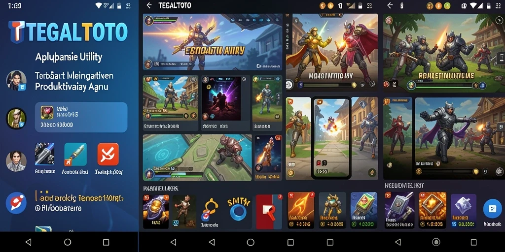 Screenshot utama aplikasi TEGALTOTO menampilkan antarmuka yang ramah pengguna dan fungsional.